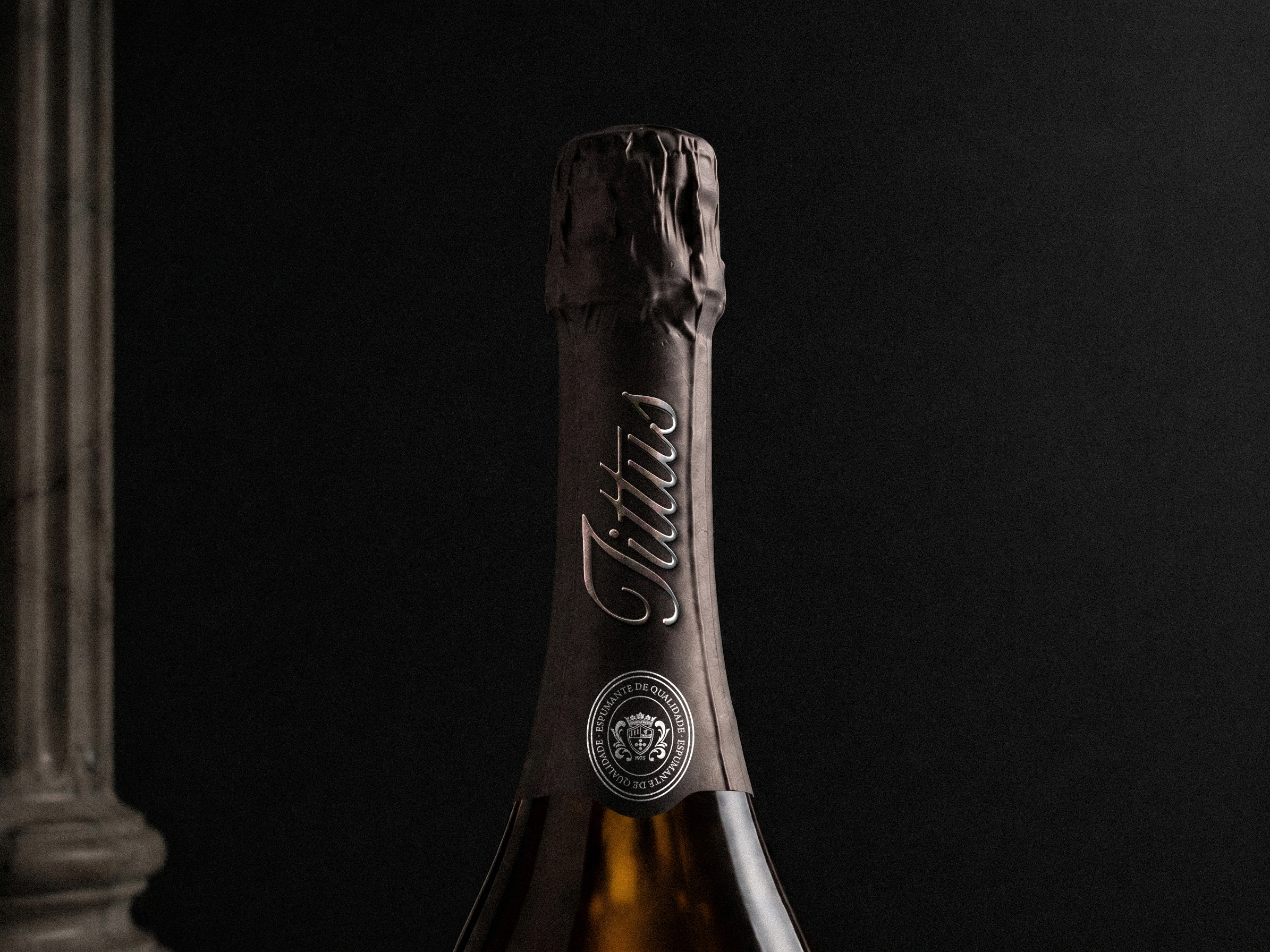 Gargalo da garrafa Vinho Tittus